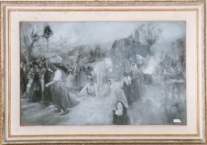 Francesco Paolo Michetti - Gli storpi, Museo di Capodimonte, Napoli
